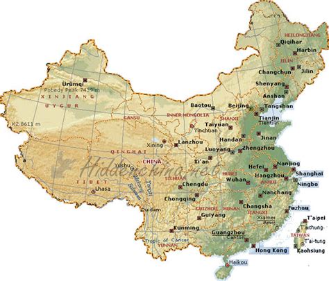 Hidden China Gmbh Interaktive Detaillierte Karten Von China