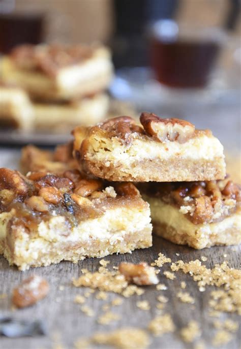 Pecan Cheesecake Squares My Easy Cooking