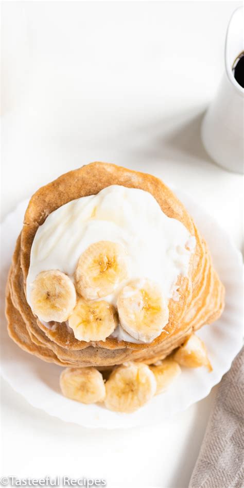 Peanut Butter Banana Pancakes Recipe Tasteeful Recipes