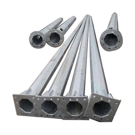 5m To 9m 30w Galvanized Octagonal Pole For Outdoor At Rs 5000piece In