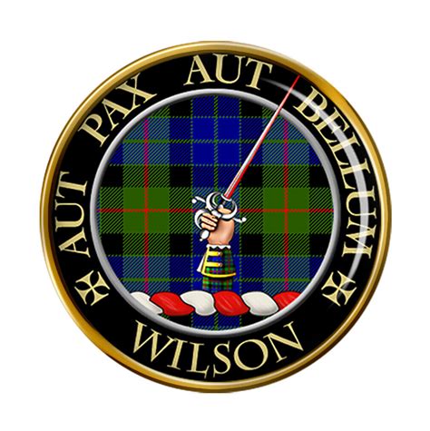 Wilson Gunn Scottish Clan Pin Badge Ebay
