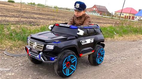Police Baby Pretend Play With Police Cars Unboxing And Playing With