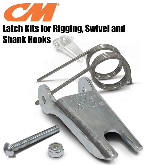 Cm Rigging Hook Latch Kit Rigging Swivel And Shank Hooks Olsen