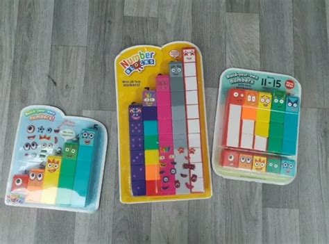 Numberblocks 1 5 6 10 And 11 15 Number Blocks Toy Fast Delivery T