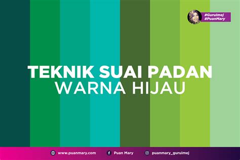 79 Senarai Jenis Warna Hijau