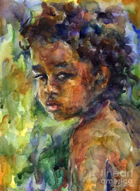 boy watercolor portrait painting  svetlana novikova