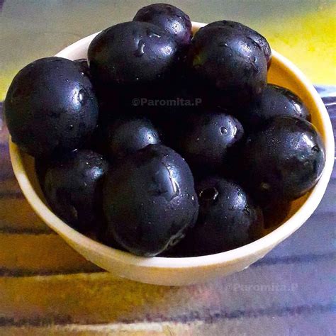 Jamun Is A Fruit Which Ripens During Monsoons And A Native From India