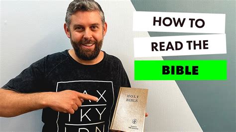 How To Read The Bible Youtube