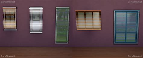 Modular Window Blinds The Sims 4