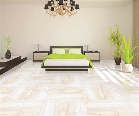 Bedroom tiles, unlike carpet, can be swept or vacuumed in a matter of minutes. Saral Tiles | Tiles