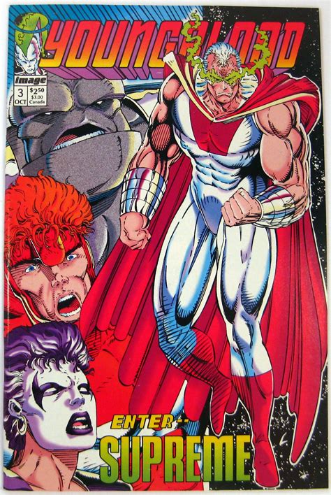 Youngblood 3 1st Appearance Of Supreme Flip Book Image Comics 1992
