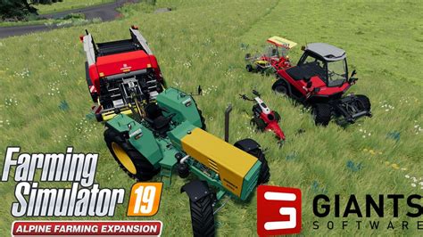 FS19 Trying Out The New Farm Push Mower Action Day 2 YouTube