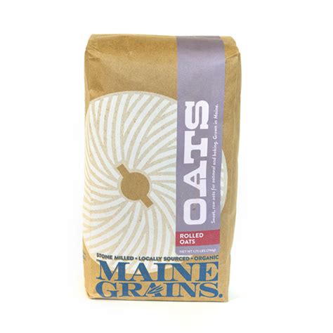 Maine Grains Organic Rolled Oats Boston Organics