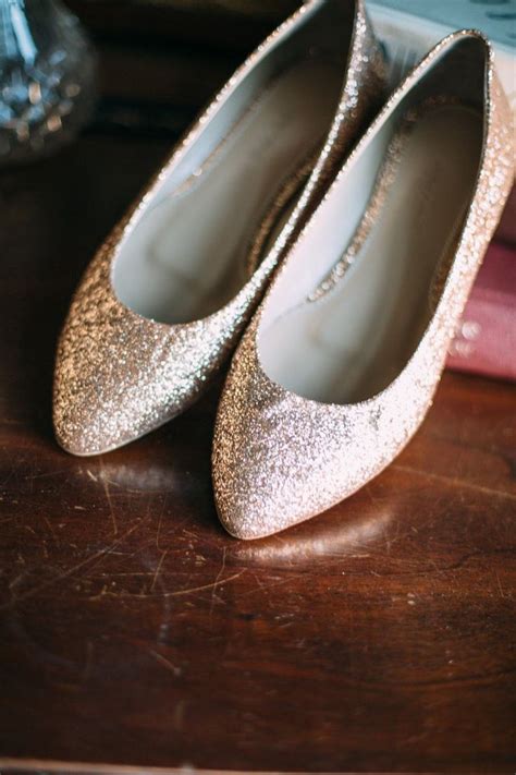 Gold Wedding Shoes Wedding Shoes Bridal Ballet Flats Low Etsy In 2020