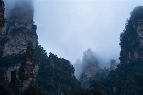 The Misty Mountains Of Zhangjiajie China The Final Leg O Flickr