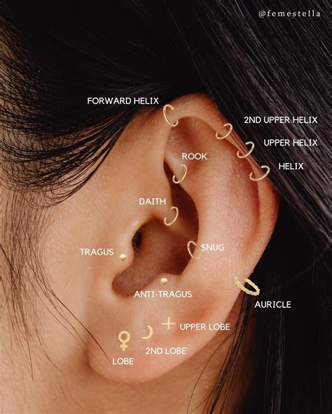 Whats An Auricle Piercing What To Know About The Popular 2021