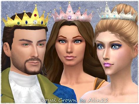 Royal Crown Hat By Alin2 At Tsr Sims 4 Updates Sims 4 Sims 4