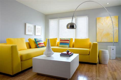 Best Ideas Gray Yellow Living Room Incredible Homes Can Crusade