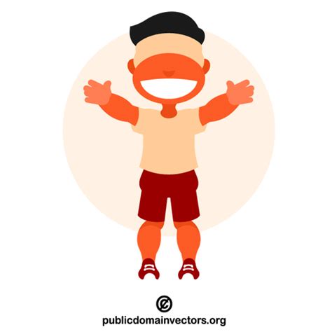 Child Playing Hide And Seek Public Domain Vectors