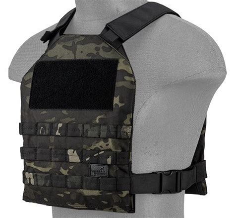 Lancer Tactical Si Minimalist Plate Carrier Fox Airsoft Low Prices