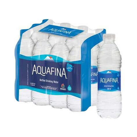 Buy Aquafina Bottled Drinking Water 500ml X12 Online Shop Beverages