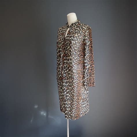 vintage intimates and sleepwear 6s sheer leopard print peignoir by vanity fair poshmark