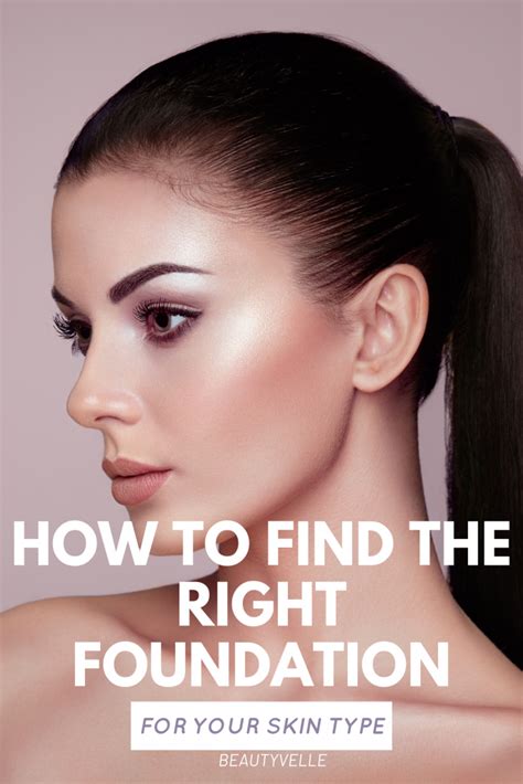 How To Find The Right Foundation For Your Skin Type