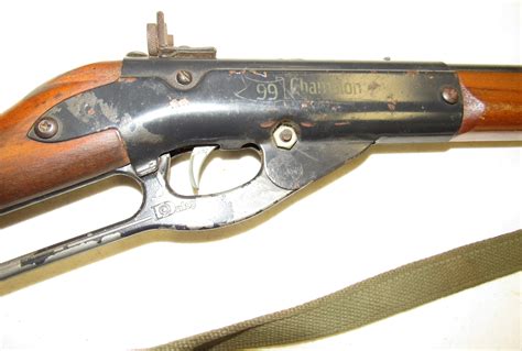 Sold Price Vintage Daisy Model 99 Champion BB Gun Wood Stock Shooting
