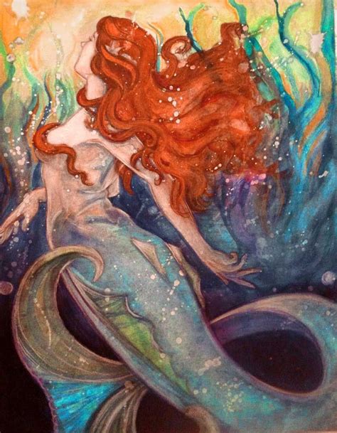 ♒ Mermaids Among Us ♒ Art Photography Paintings Of Sea Sirens And Water
