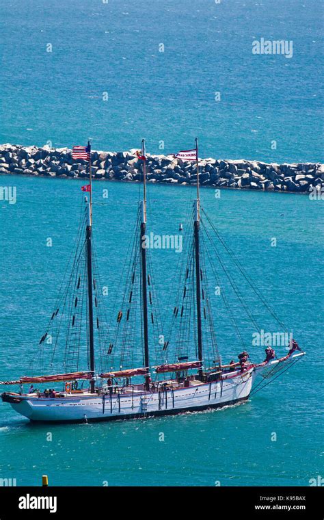 Tall Ship American Pride In Dana Point Harbor Ca Us This Three Masted