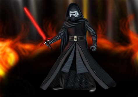 Learn How To Draw Kylo Ren From Star Wars Star Wars Step By Step