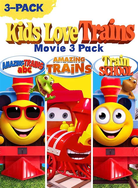 Kids Love Trains Movie 3 Pack Various Various Movies And Tv