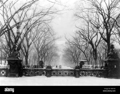 Nyc Central Park 1906 Stock Photo Alamy