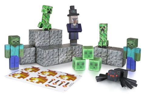 Minecraft Papercraft Hostile Mobs Set Over 30 Piece New See Details