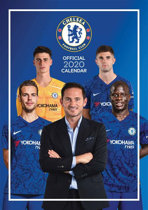 About chelsea football club founded in 1905, chelsea football club has a rich history, with its many successes including 5 premier league titles, 8 fa cups and 1 champions league, secured on a memorable night in 2012. Chelsea FC A3 Calendar 2020 at Calendar Club