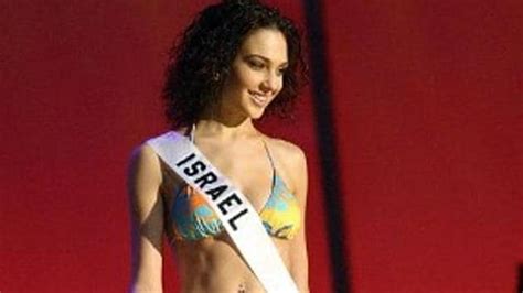 Before Wonder Woman 18 Year Old Gal Gadot Took Part In Miss Universe