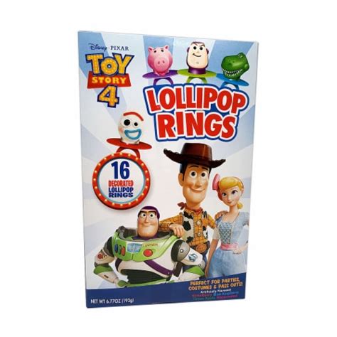 Flix Candy Toy Story Decorated Lollipop Rings 16 Ct Kroger