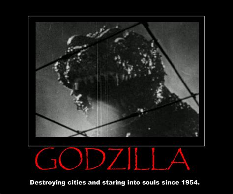 Godzilla Motivational Poster By Spi3000 On Deviantart
