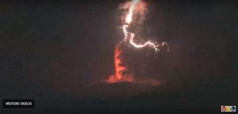 Shinmoedake Explodes With Volcanic Lightning In Japan Video Strange Sounds