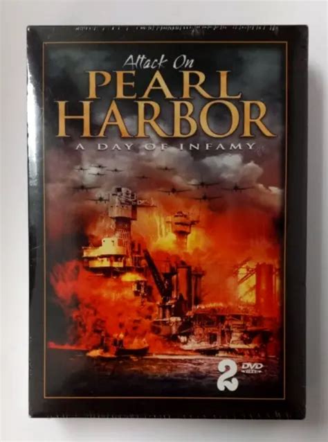 Attack On Pearl Harbor A Day Of Infamy Dvd 2 Disc Set New Sealed 8