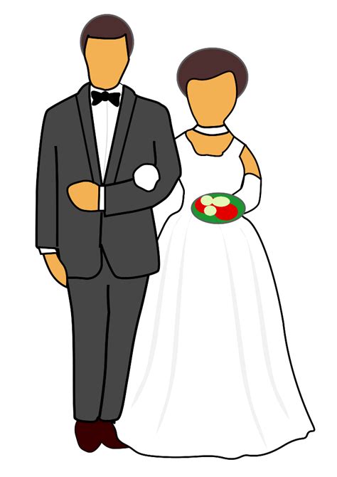 Wedding Couple Cartoon