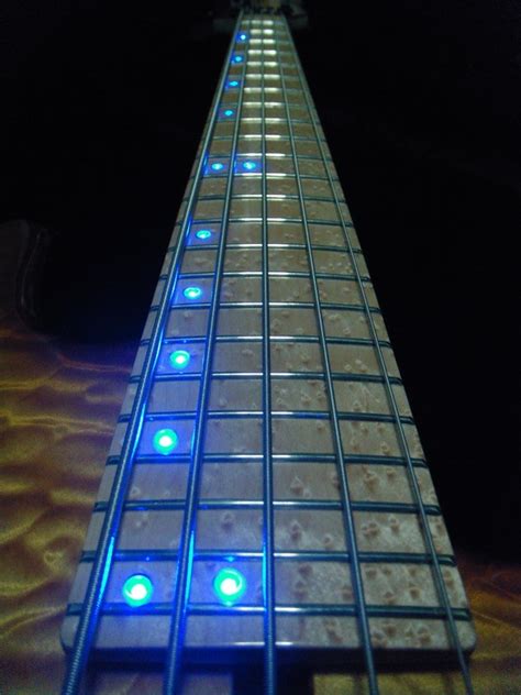 Same Unknown Bass Led Fret Markers Bucket Guitar Pinterest
