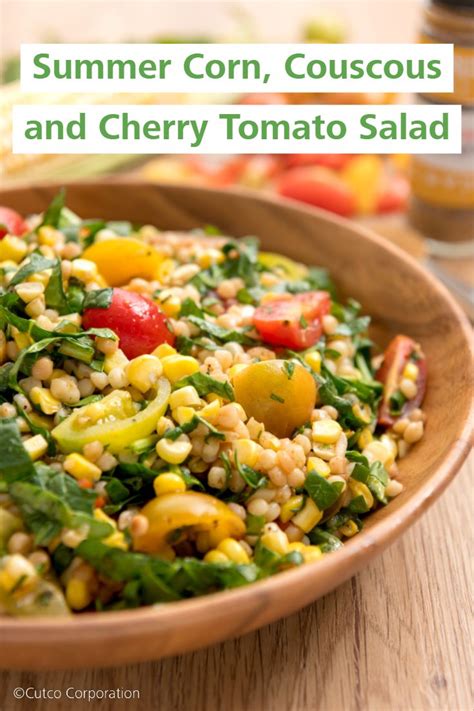 Loblaws couscous and tomato salad. Summer Corn, Couscous and Cherry Tomato Salad | Recipe ...