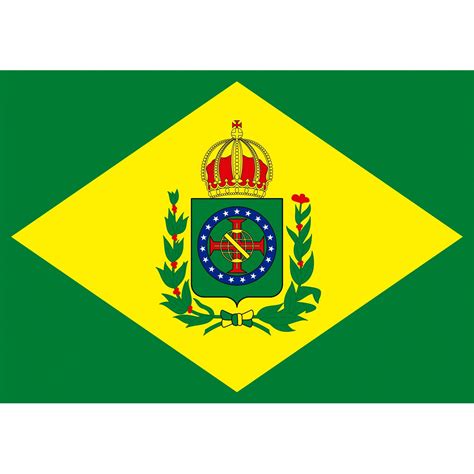 Bandeira Imperial Do Brasil Estampada Bandeira Histórica Do Brasil 0