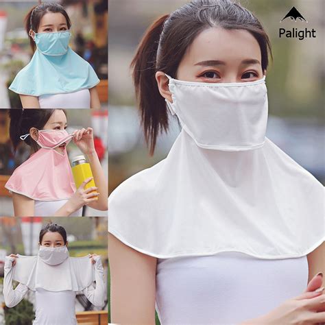 Pa Face Cover Scarf Quick Drying Breathable Uv Protection For Women