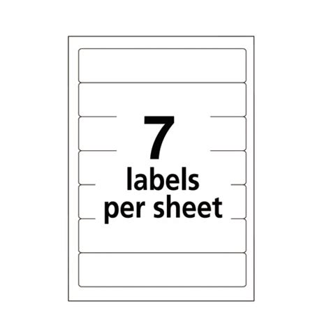 Avery File Folder Label Template Labels For Your Ideas