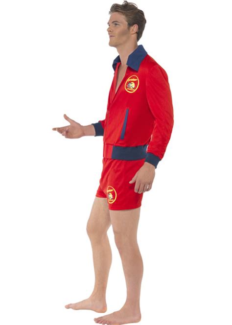 Adult Mens Lifeguard Baywatch Costume