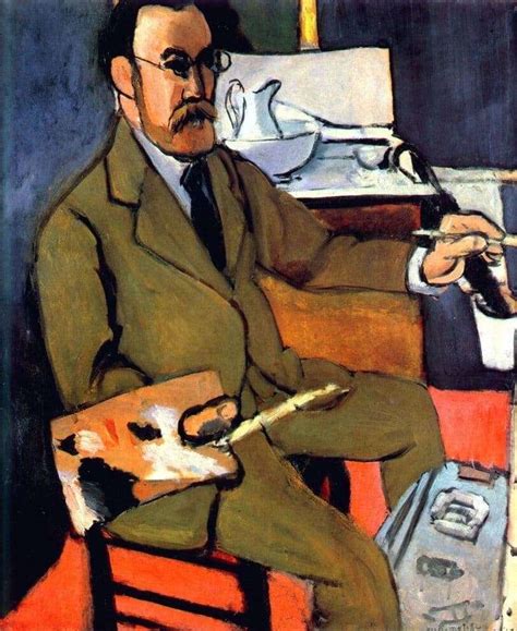 Description Of The Painting By Henri Matisse Self Portrait ️