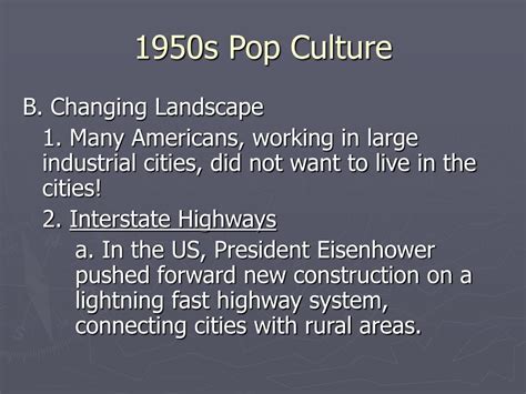 Ppt 1950s Changing American Culture Powerpoint Presentation Free