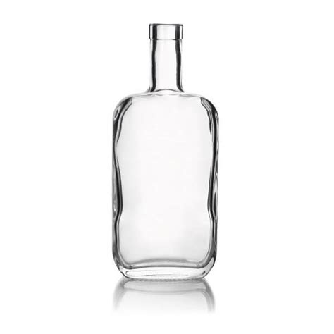 375 Ml Nashville Glass Liquor Bottle Bulk 12 Pack